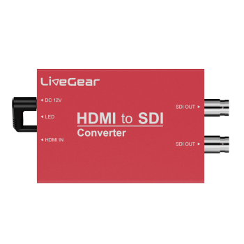 LiveGear 3G HDMI to SDI Mini Broadcast Converter With F970 Battery Plate
