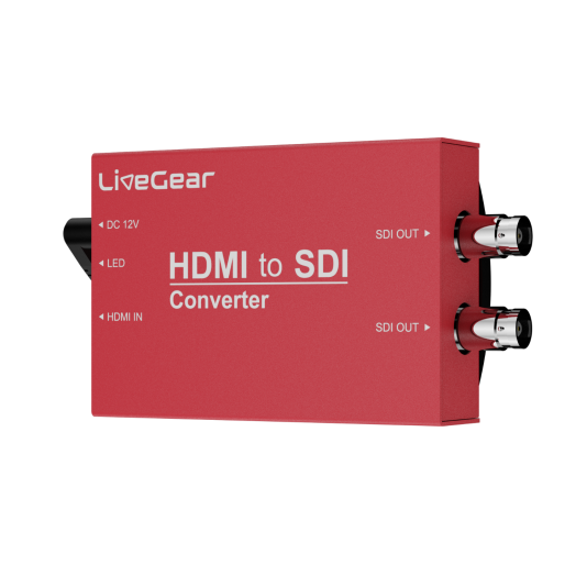 LiveGear 3G HDMI to SDI Mini Broadcast Converter With F970 Battery Plate