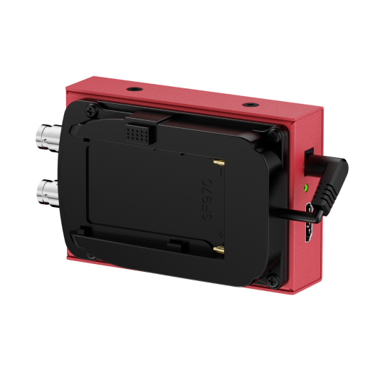 LiveGear 3G HDMI to SDI Mini Broadcast Converter With F970 Battery Plate