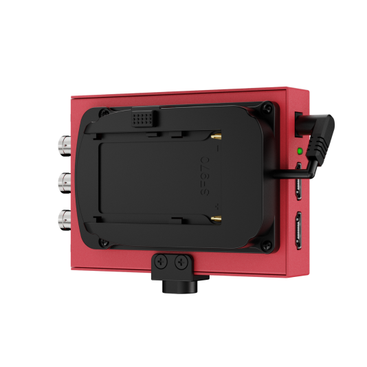 LiveGear 3G HDMI/SDI Cross Broadcast Converter With F970 Battery Plate