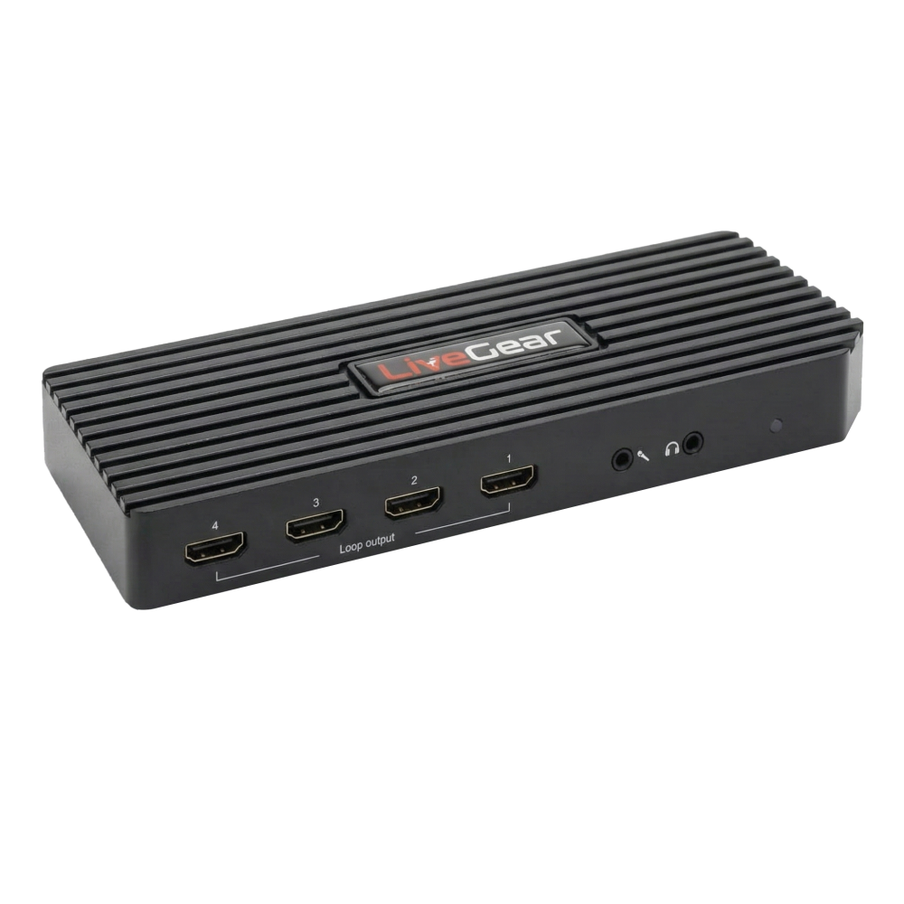 LiveGear Caplink VC326 Loop 4K 2SDI + 4HDMI Loop Out Capture Card ...