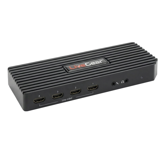 LiveGear Caplink VC326 Loop 4K 2SDI + 4HDMI Loop Out Capture Card Thenderbolt4 USB4