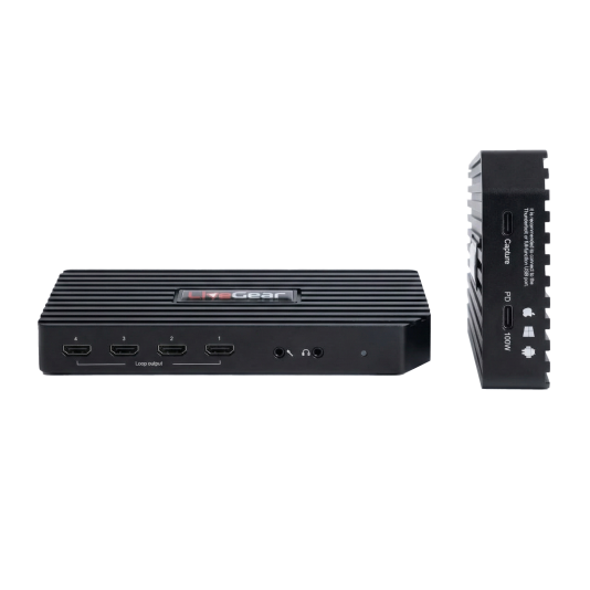 LiveGear Caplink VC326 Loop 4K 2SDI + 4HDMI Loop Out Capture Card Thenderbolt4 USB4