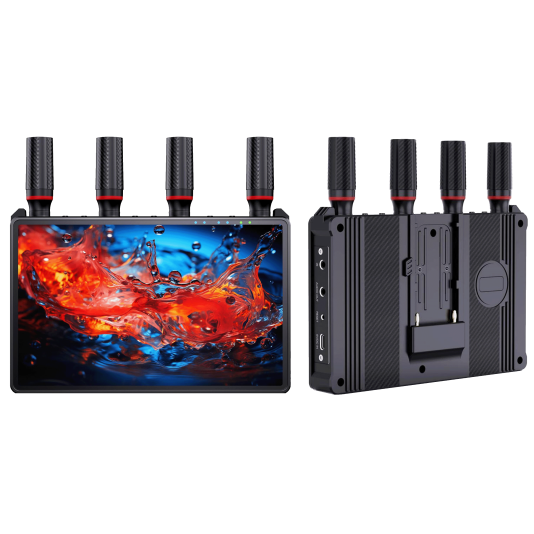 LiveGear WL083P Wireless HD Video Transmitter Portable 7" Display Receiver 400m