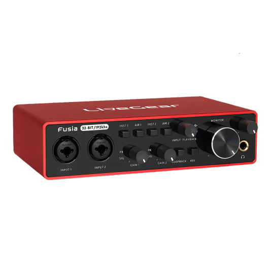 LiveGear Fusia Audio Interface 32BIT/192KHZ