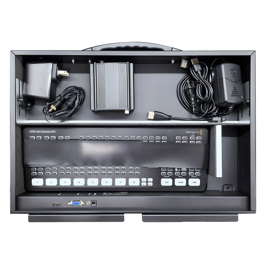 LiveGear Flycase 18.5-inch IPS HD Monitor Display and Rear Storage Space