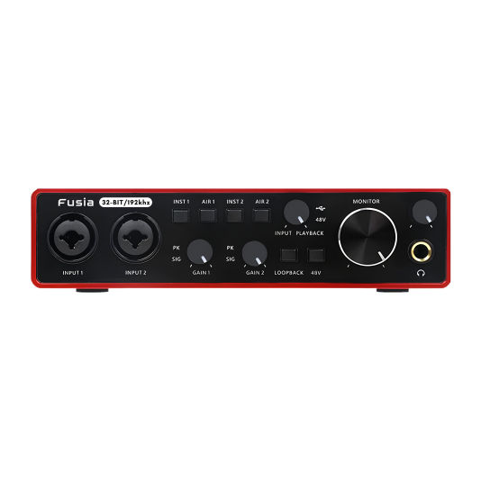 LiveGear Fusia Audio Interface 32BIT/192KHZ