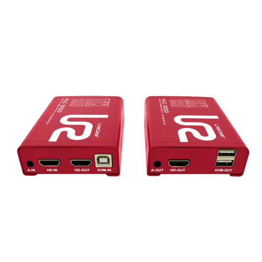 LiveGear HLC1000 HDMI 4K60Hz LC Fiber Optic Extender 10KM
