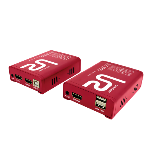 LiveGear HLC1000 HDMI 4K60Hz LC Fiber Optic Extender 10KM