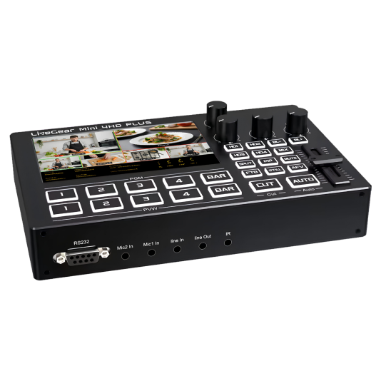 LiveGear Mini 4HD Plus HDMI 1080P 60Hz Video Switcher