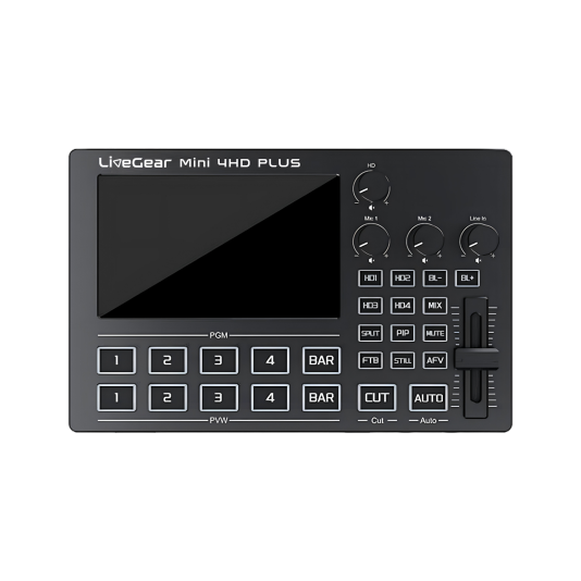 LiveGear Mini 4HD Plus HDMI 1080P 60Hz Video Switcher