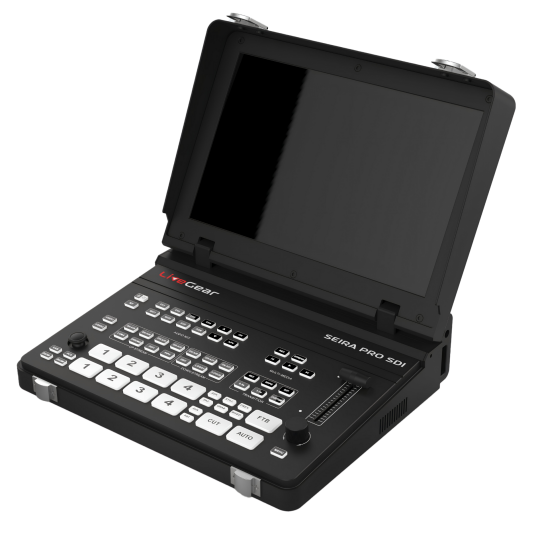 LiveGear Seira Pro SDI/HDMI 5CH 10 Inch Video Switcher Recording Streaming PTZ Controller