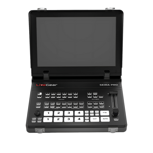 LiveGear Seira Pro HDMI 5CH 10 Inch Video Switcher Recording Streaming PTZ Controller