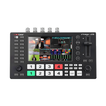 LiveGear Vinega L2S HDMI/SDI 5CH 5.5 Inch Video Switcher Recording Streaming PTZ Controller