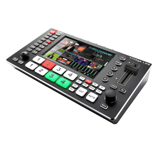 LiveGear Vinega L2S HDMI/SDI 5CH 5.5 Inch Video Switcher Recording Streaming PTZ Controller