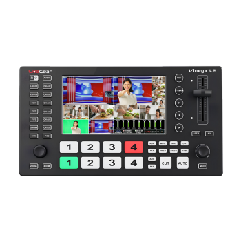 LiveGear Vinega L2 HDMI 5CH 5.5 Inch Video Switcher Recording Streaming PTZ Controller