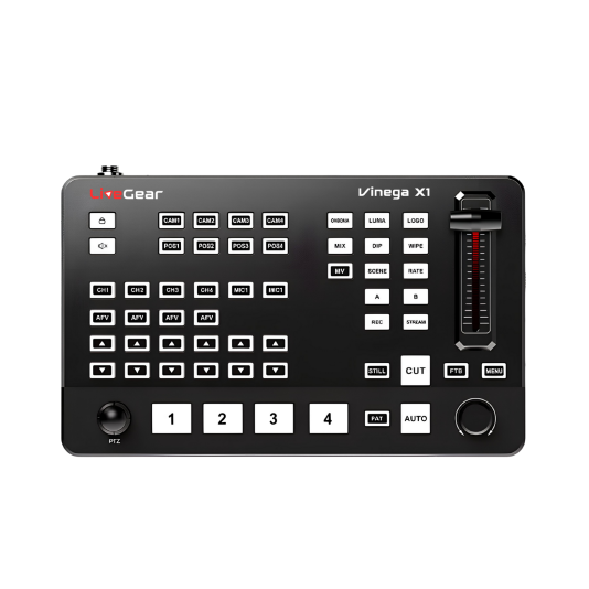 LiveGear Vinega X1 Video Switcher Recording Streaming PTZ Controller