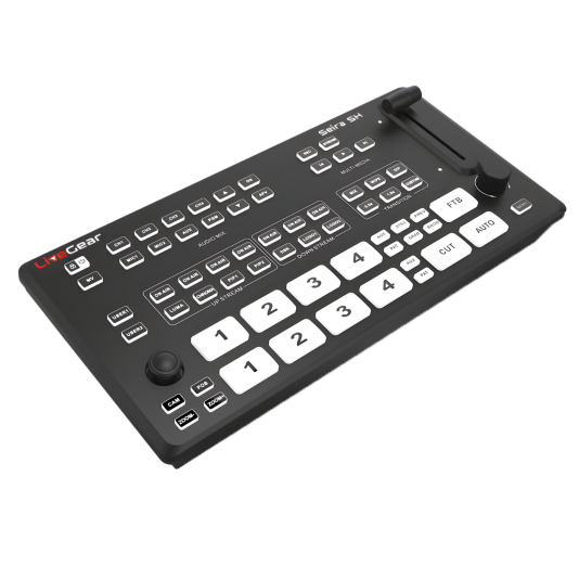 LiveGear Seira SH SDI/HDMI 5CH Video Switcher Recording Streaming PTZ Controller