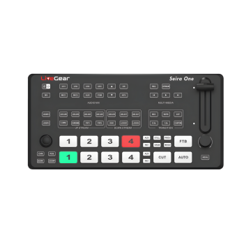LiveGear Seira One HDMI 5CH Video Switcher Recording Streaming PTZ Controller