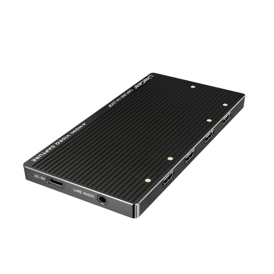 LiveGear CAPLINK VC114 LOOP 4K 4CH HDMI Capture 4K60HZ Loop Out USB3.2 Thunderbolt