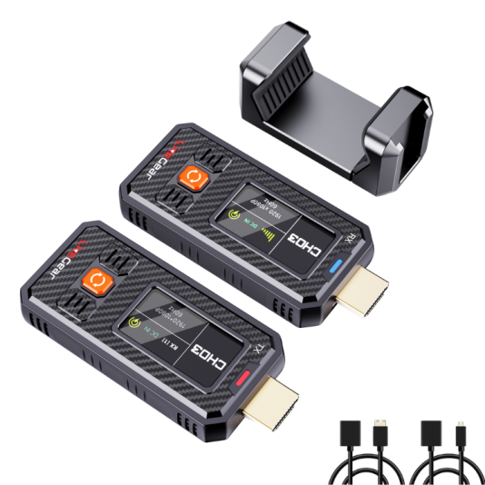 LiveGear WL087 Mini Wireless HDMI Transmitter &amp; Receiver HD1080p60 300m