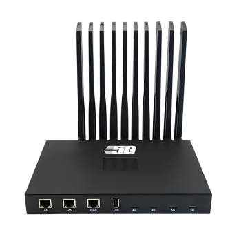 LiveGear 5G Bonding Router Multi SIM 4G/5G with LCD Display LAN WAN