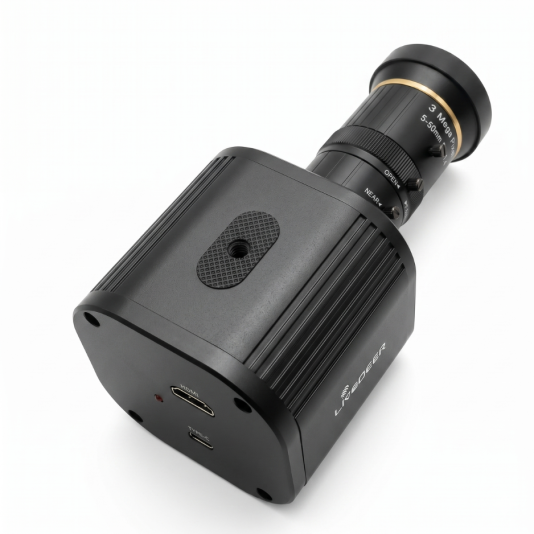 LiveGear C1-400 4K 60fps Industrial Camera with 5-50mm Manual Lens