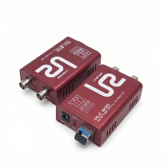 LiveGear HLC 600 1080P 3G HD SDI Fiber Optic Extender Converter 20km