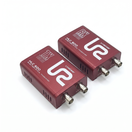 LiveGear HLC 600 1080P 3G HD SDI Fiber Optic Extender Converter 20km
