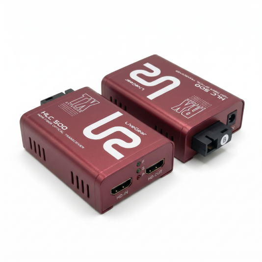 LiveGear HLC500 1080P 60Hz HDMI Fiber Optical Extender up to 20KM - SC/LC PORT
