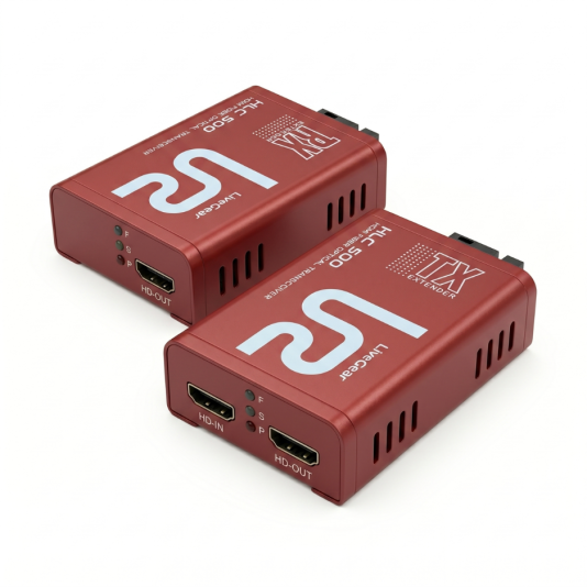 LiveGear HLC500 1080P 60Hz HDMI Fiber Optical Extender up to 20KM - SC/LC PORT