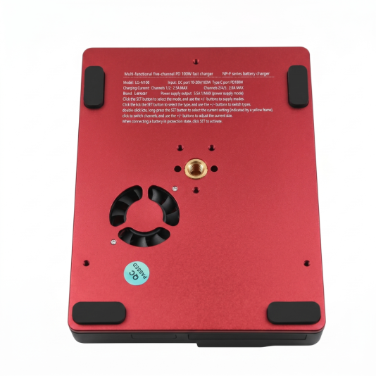 LiveGear LG-NF105 Ultra Fast Charge NPF Battery 5 Channel PD 100W Fast Charging