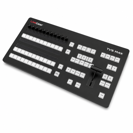 LiveGear TVS MAX Control Panel - ATEM 2 M/E Broadcast Controller