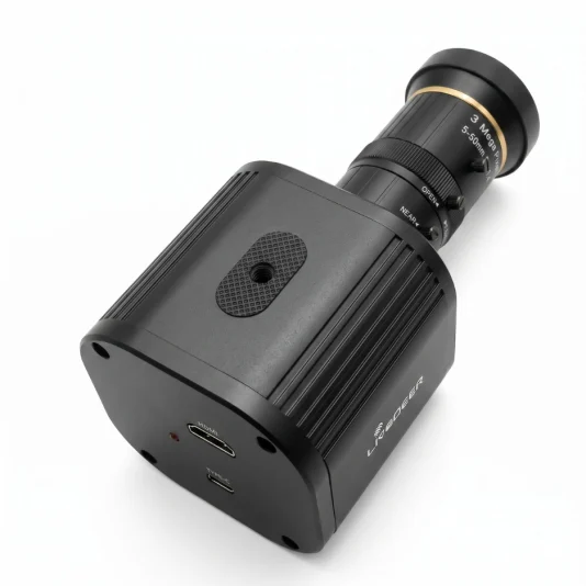LiveGear C1-400 4K 60fps Industrial Camera with 5-50mm Manual Lens