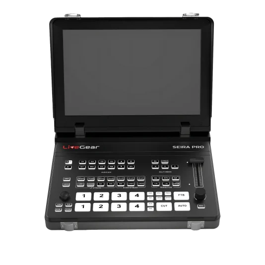 LiveGear Seira Pro HDMI 5CH 10 Inch Video Switcher Recording Streaming PTZ Controller