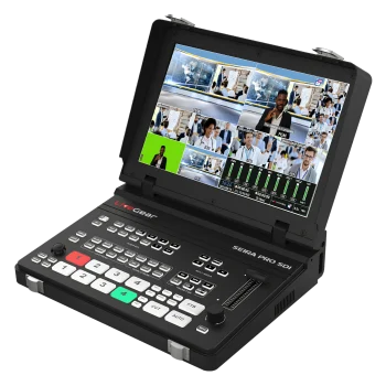 LiveGear Seira Pro SDI/HDMI 5CH 10 Inch Video Switcher Recording Streaming PTZ Controller