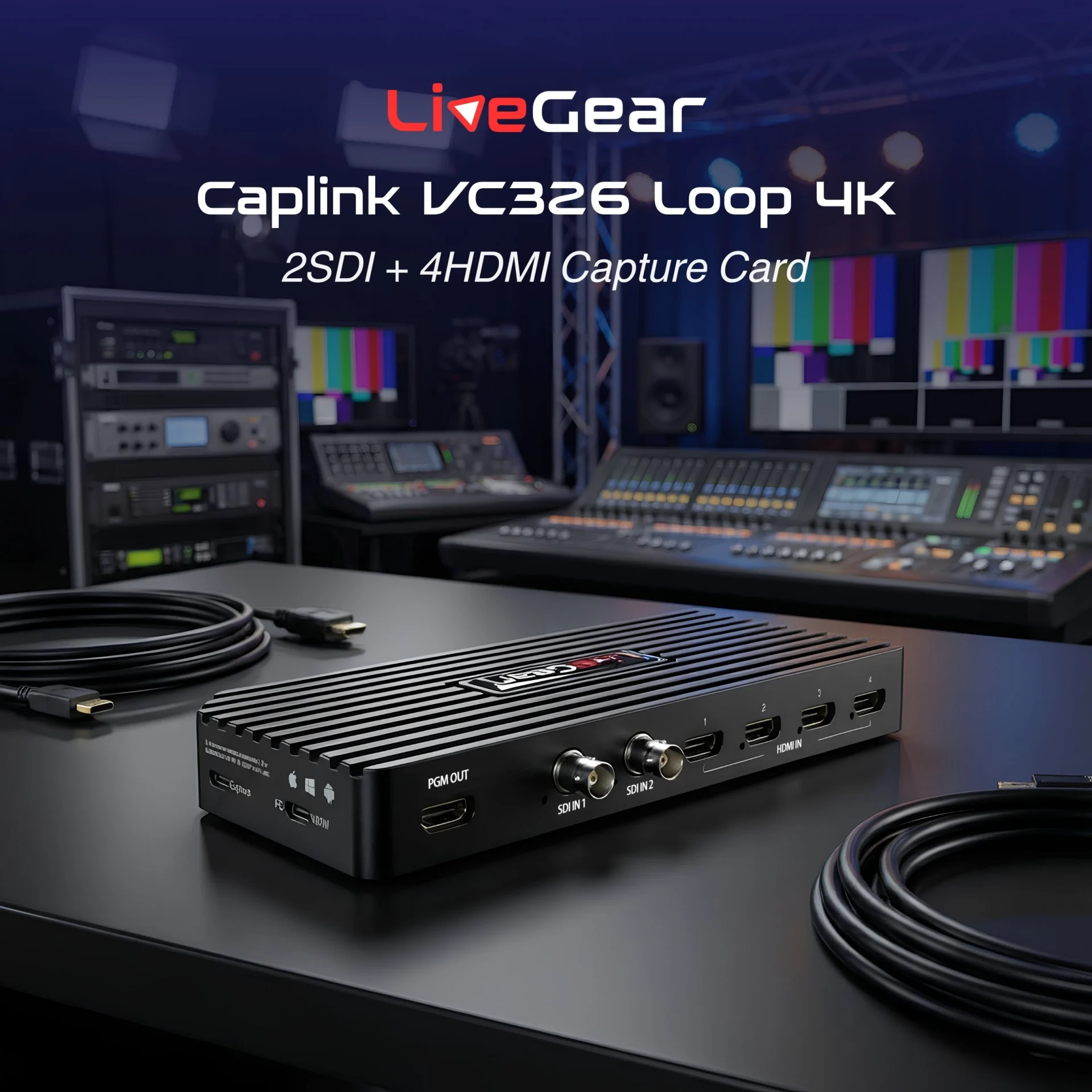 LiveGear professional video and live production equipment