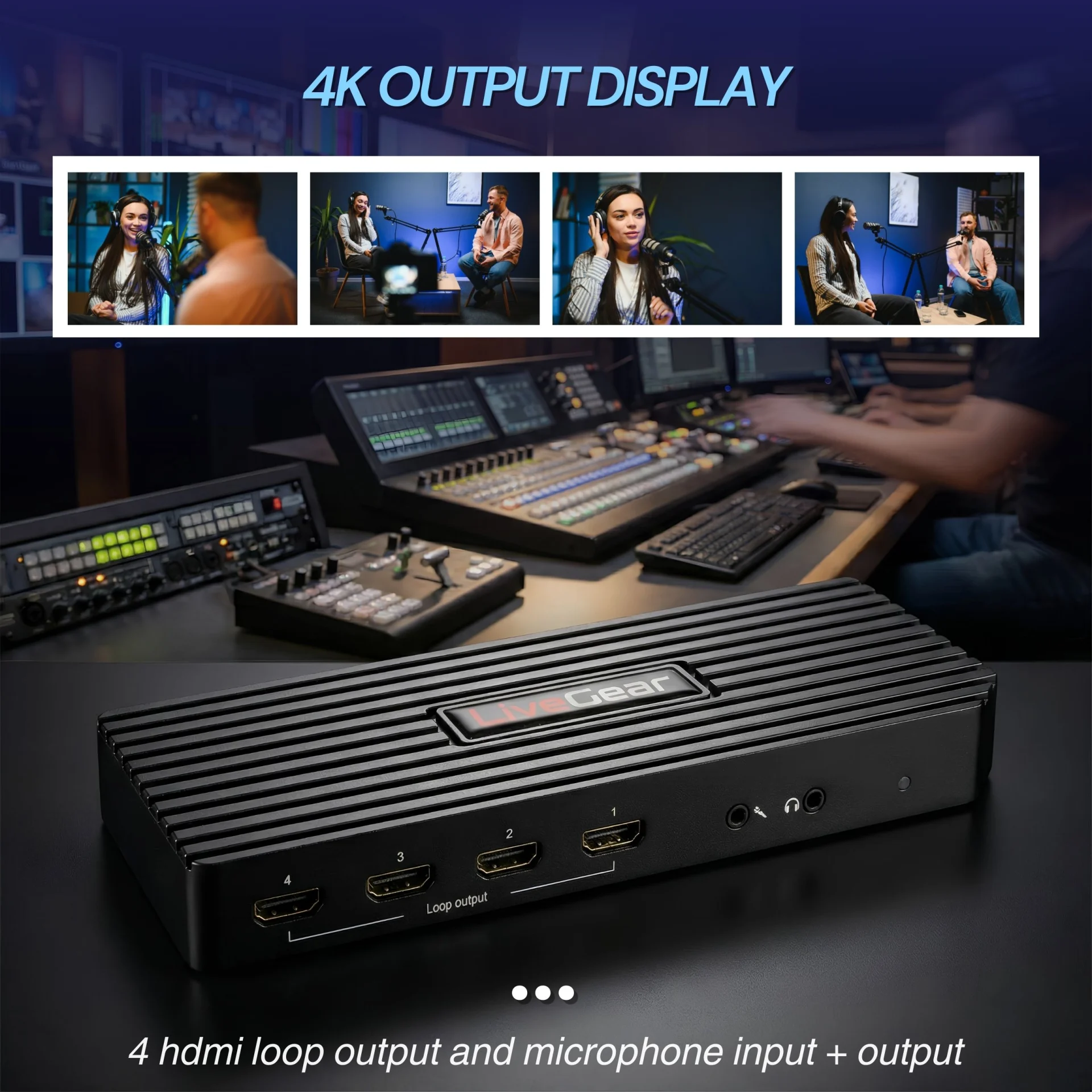 LiveGear professional video and live production equipment