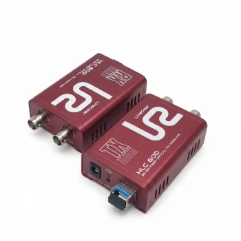 LiveGear HLC 600 1080P 3G HD SDI Fiber Optic Extender Converter 20km