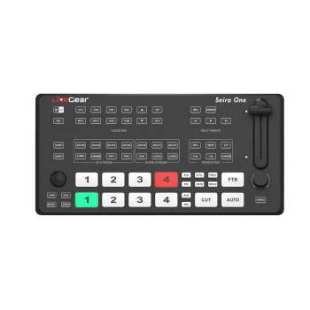 LiveGear Seira One HDMI 5CH Video Switcher Recording Streaming PTZ Controller