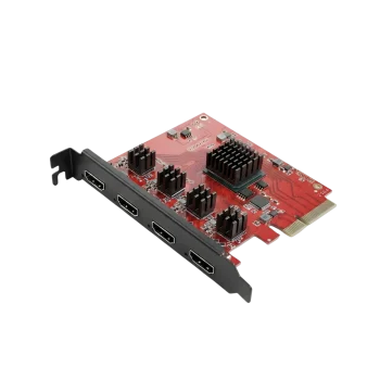 LiveGear Caplink VC104 4CH HDMI PCIE Capture Card