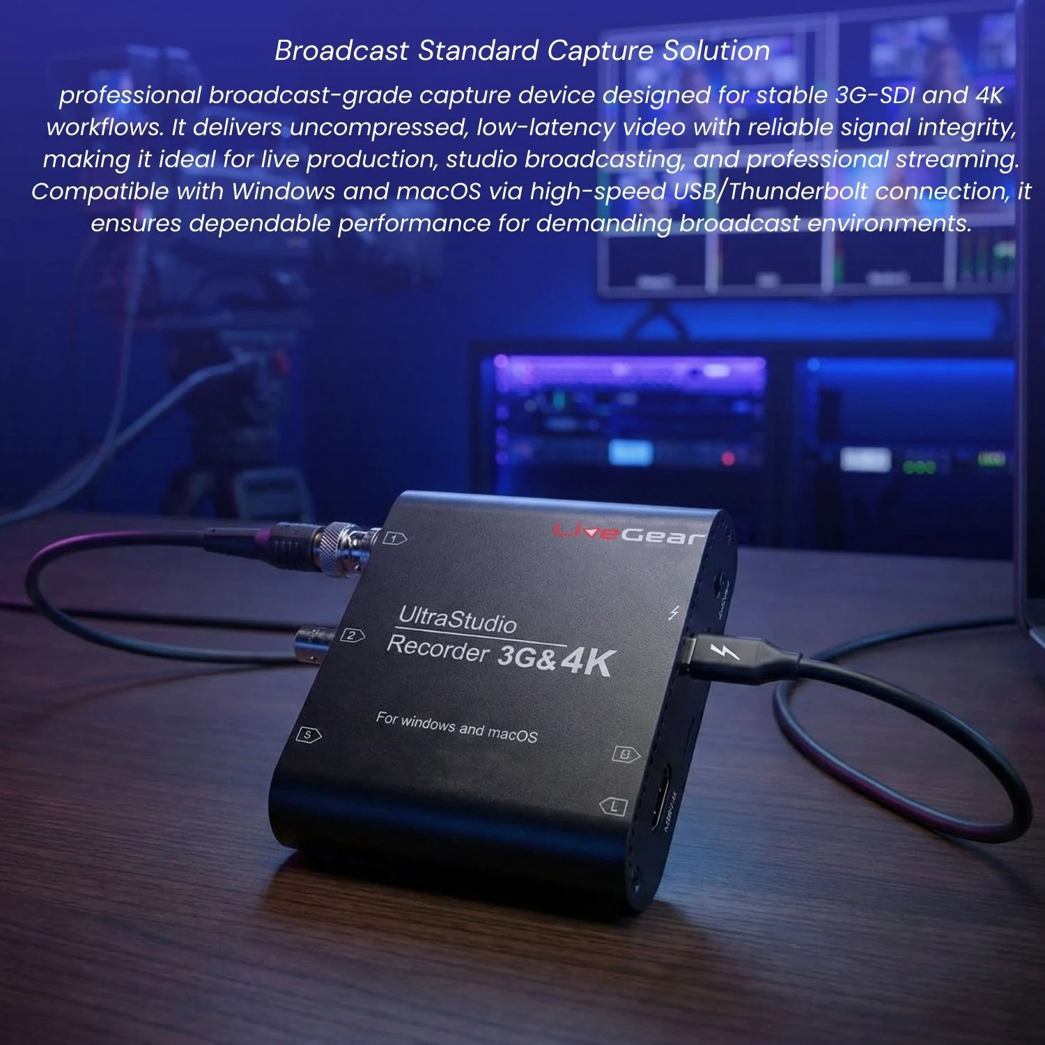 LiveGear professional video and live production equipment