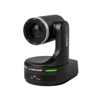 LiveGear UH86DHS PTZ Camera 4K60 SDI HDMI NDIHX3 20x POE AI Tracking Sony Sensor