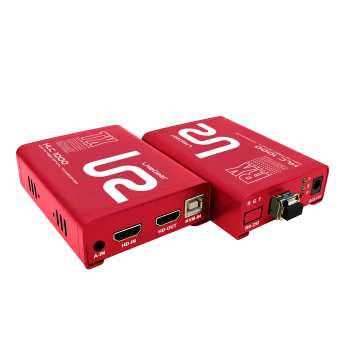 LiveGear HLC1000 HDMI 4K60Hz LC Fiber Optic Extender 10KM