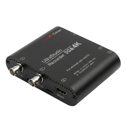 LiveGear UltraStudio Broadcast Grade Recorder 3G &amp; 4K Capture Card 3 Input 2x 3G SDI + 4k HDMI
