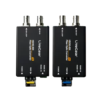 LiveGear XLC200 HD/3G-SDI Broadcast Grade Fiber Converter