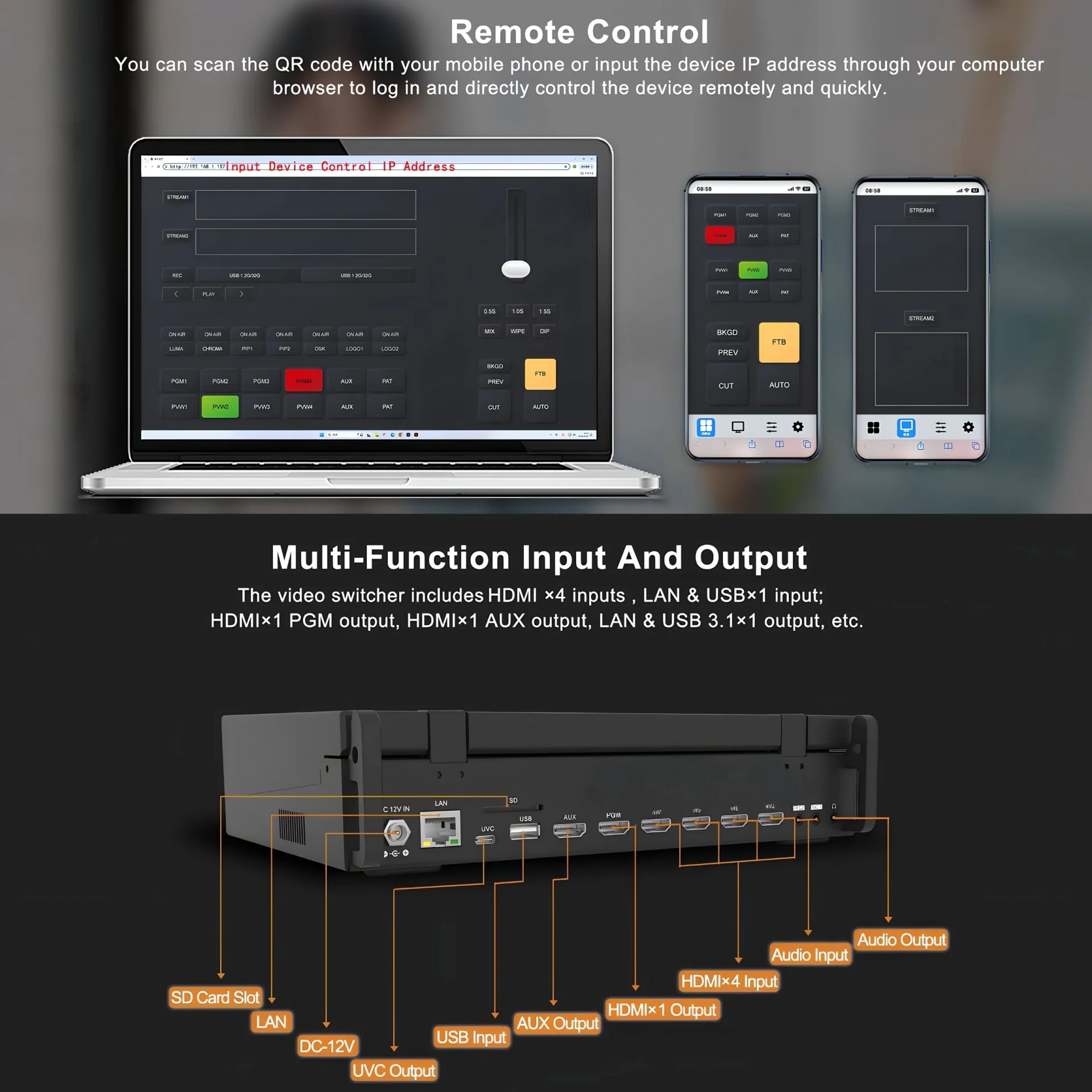 LiveGear professional video and live production equipment