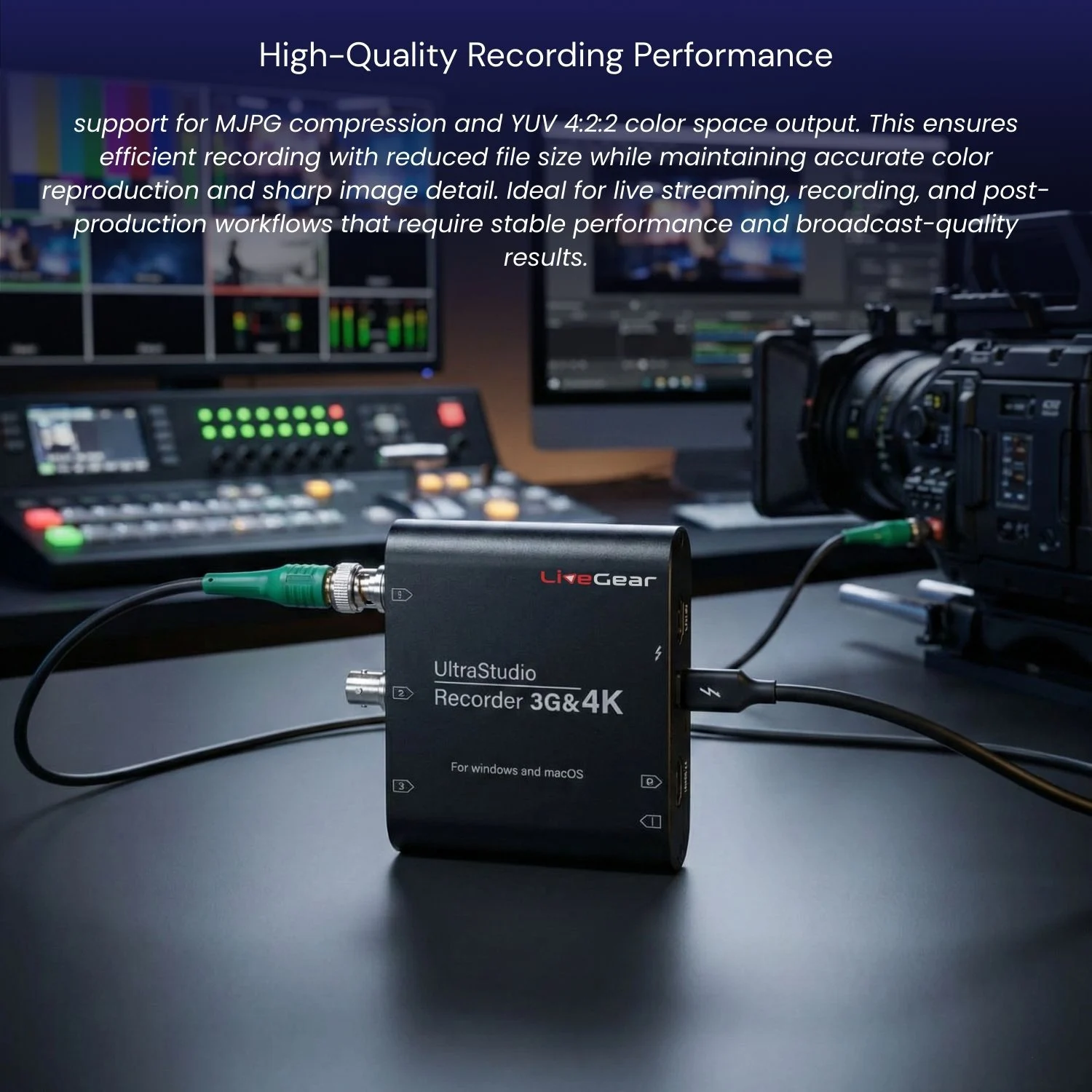 LiveGear professional video and live production equipment