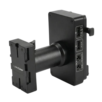 V-Mount to BP-U Series Battery Adapter Plate with Multiple Outputs