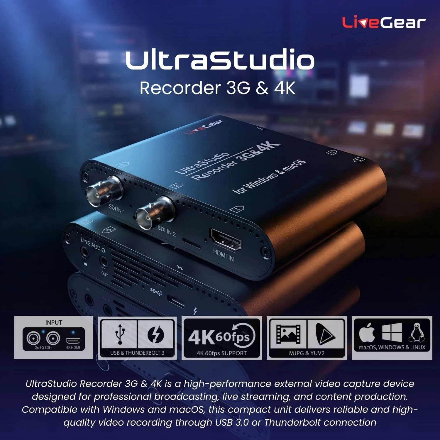 LiveGear professional video and live production equipment